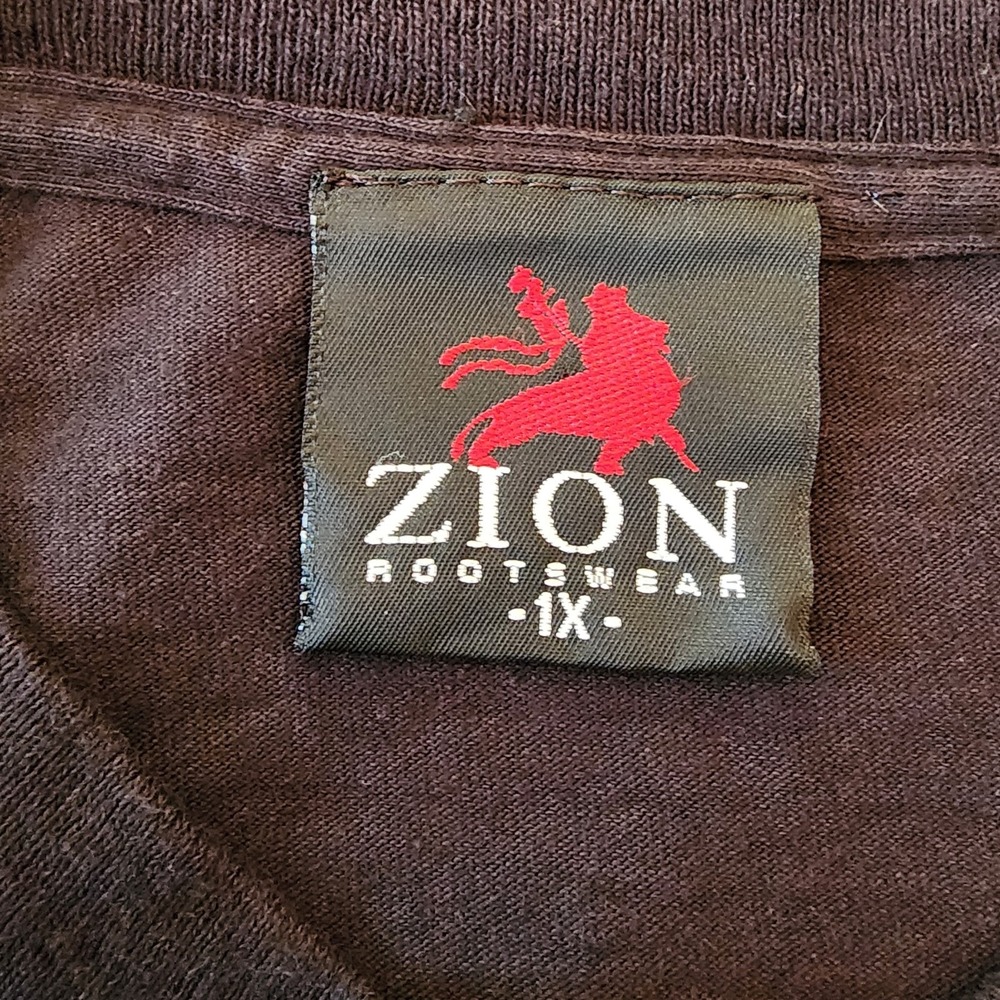 Vintage 2007 Johnny Cash T Shirt Mens XL Zion Footwear Man in Black Graphic - Picture 5 of 9